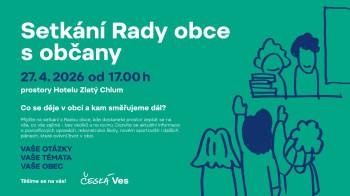 Setkání Rady obce s občany - Co se děje v obci a kam směřujeme dál?