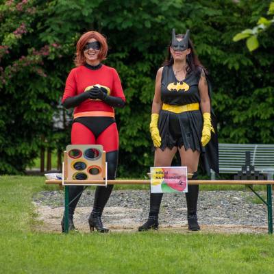 Dětský den a kácení májky